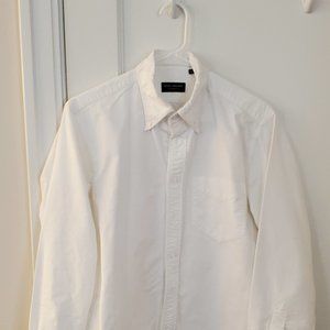 White Oxford Cloth Button Down